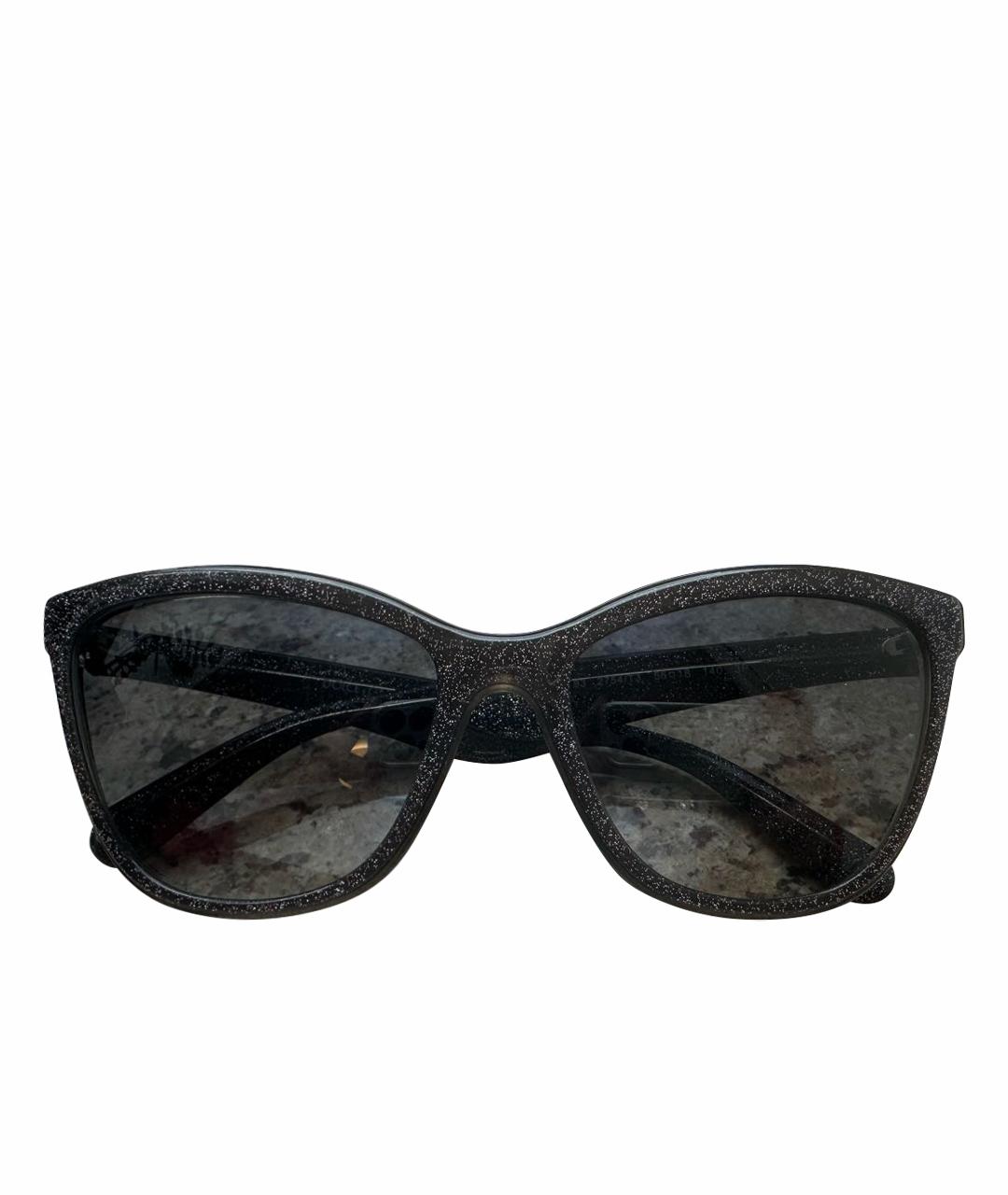 DOLCE&GABBANA Серые пластиковые солнцезащитные очки, фото 1