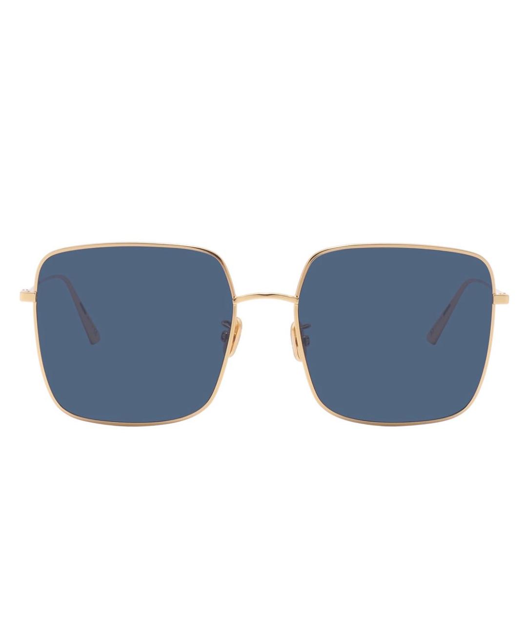 CHRISTIAN DIOR PRE-OWNED Голубые металлические солнцезащитные очки, фото 2