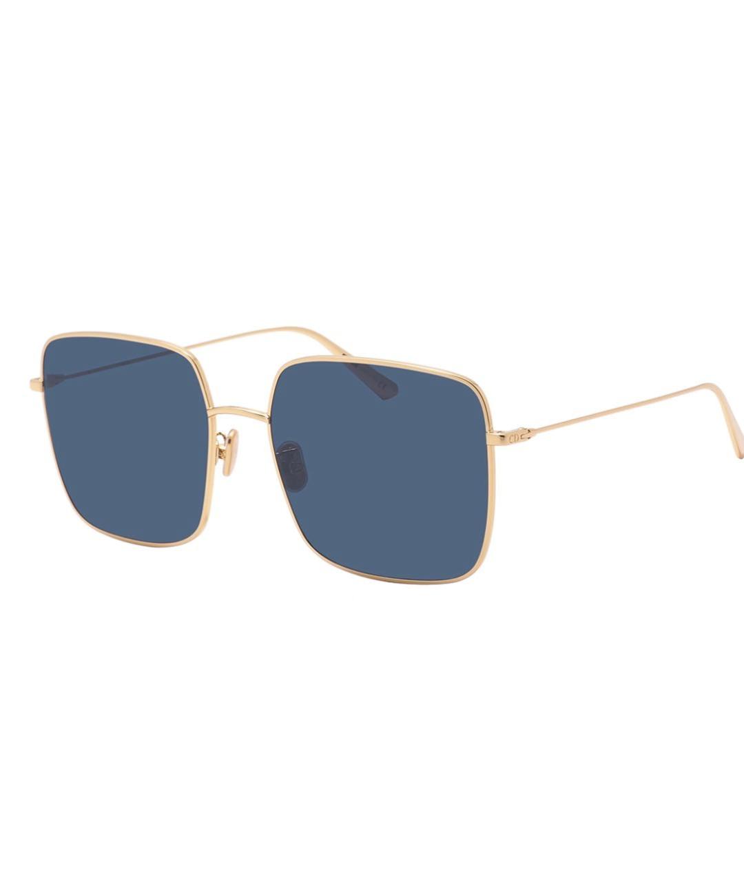CHRISTIAN DIOR PRE-OWNED Голубые металлические солнцезащитные очки, фото 1