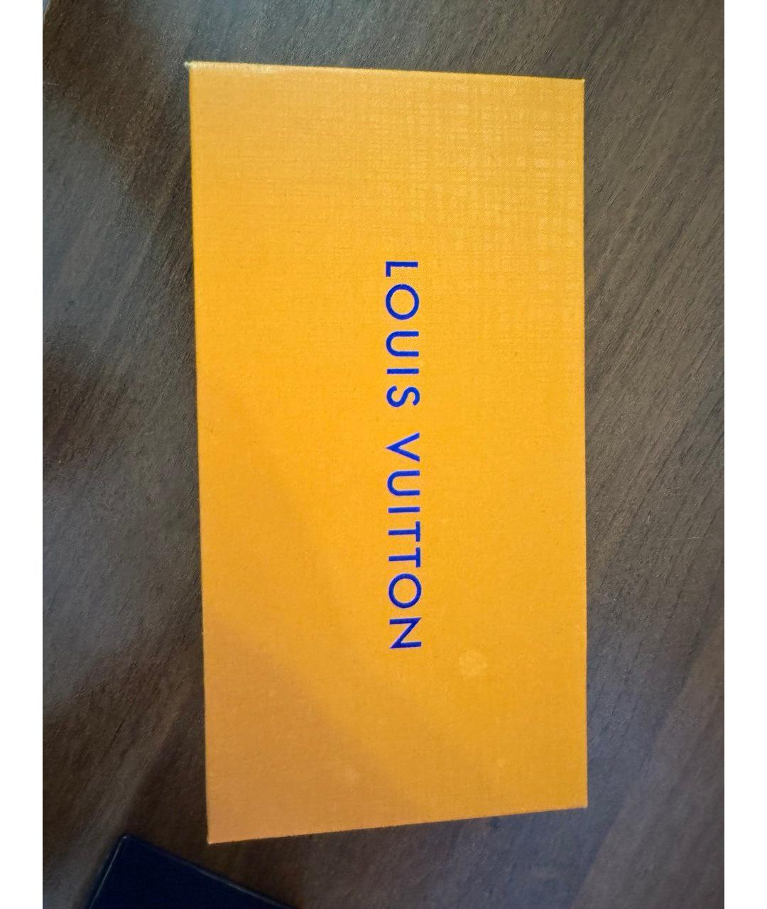 LOUIS VUITTON PRE-OWNED Синие металлические солнцезащитные очки, фото 6