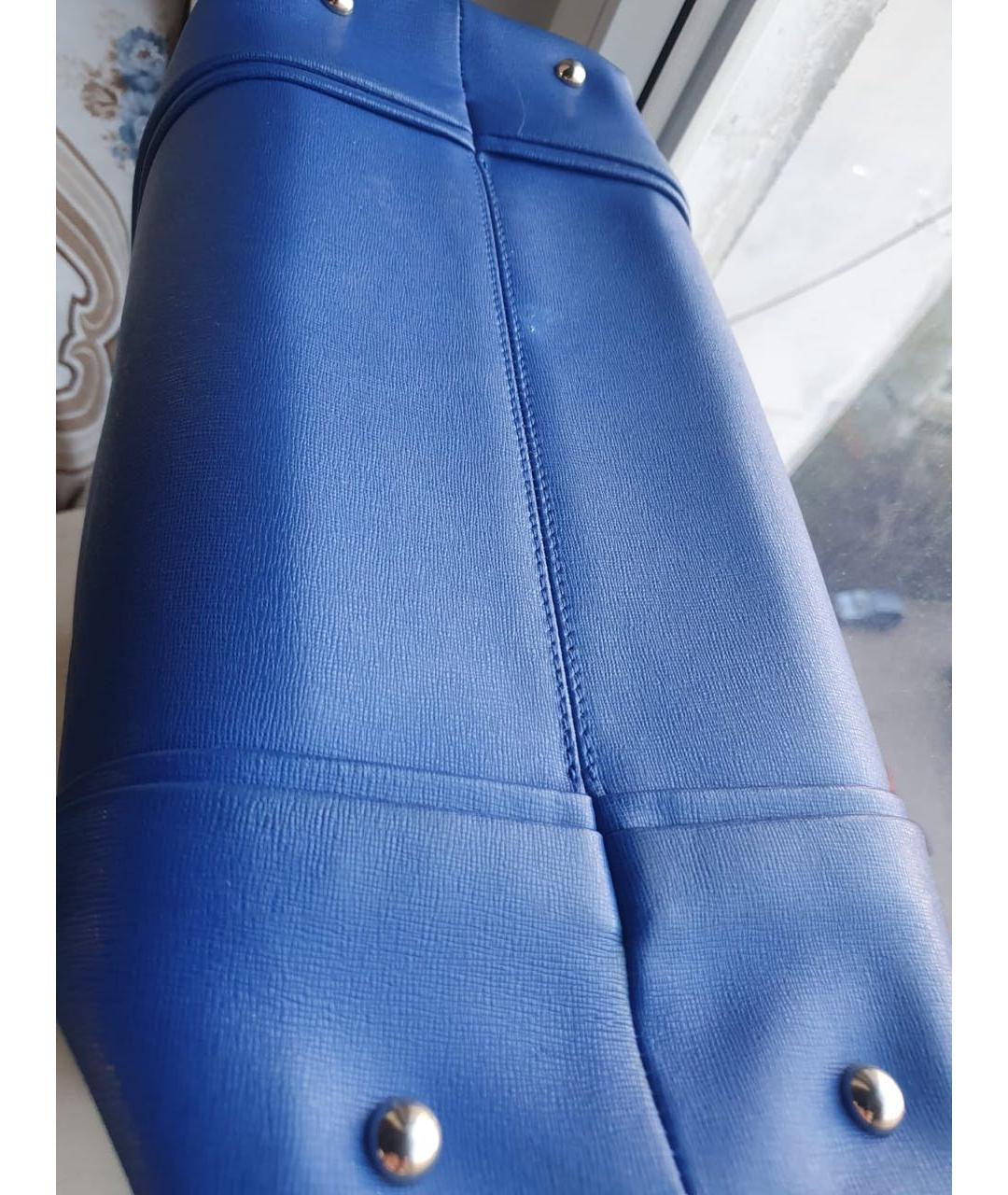 FURLA Синяя сумка через плечо, фото 7