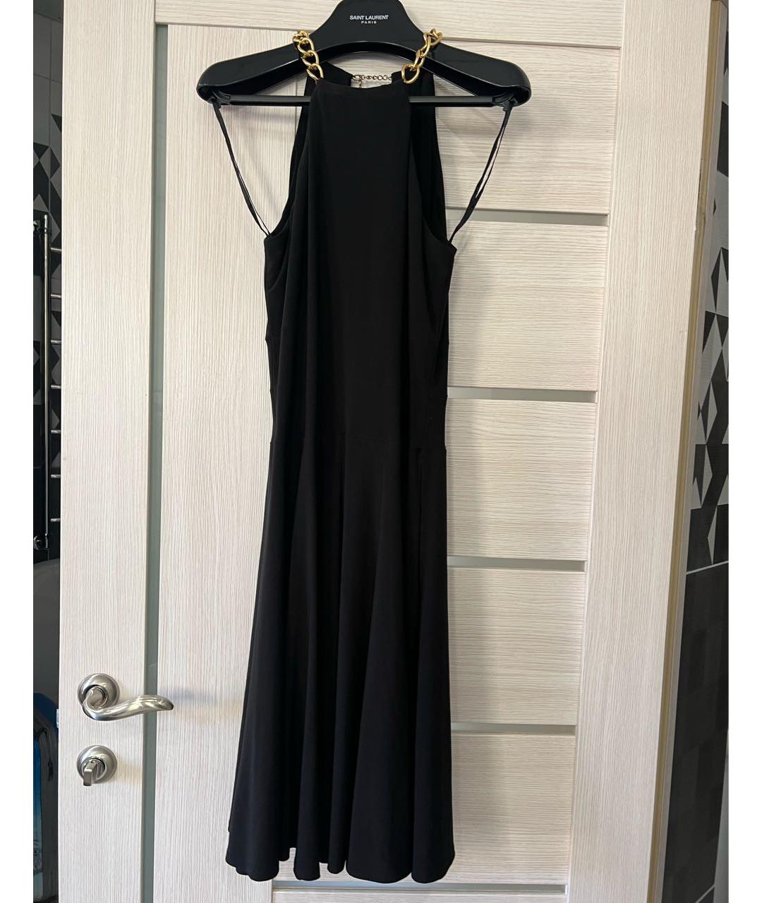 RALPH LAUREN Черное коктейльное платье, фото 5