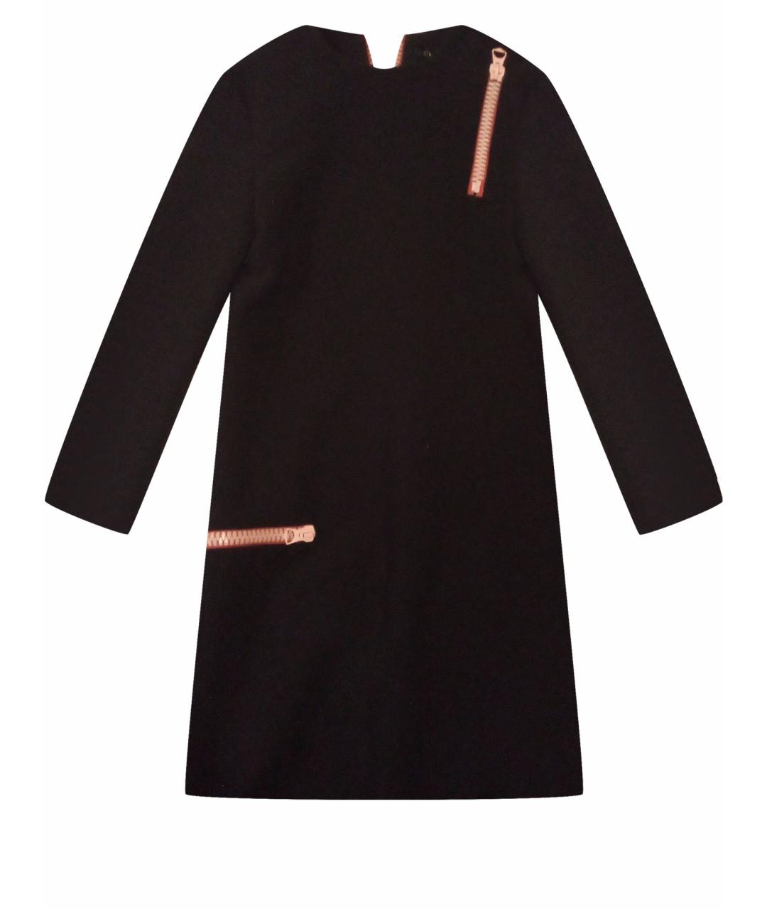 ARMANI EXCHANGE Черное полиэстеровое повседневное платье, фото 1