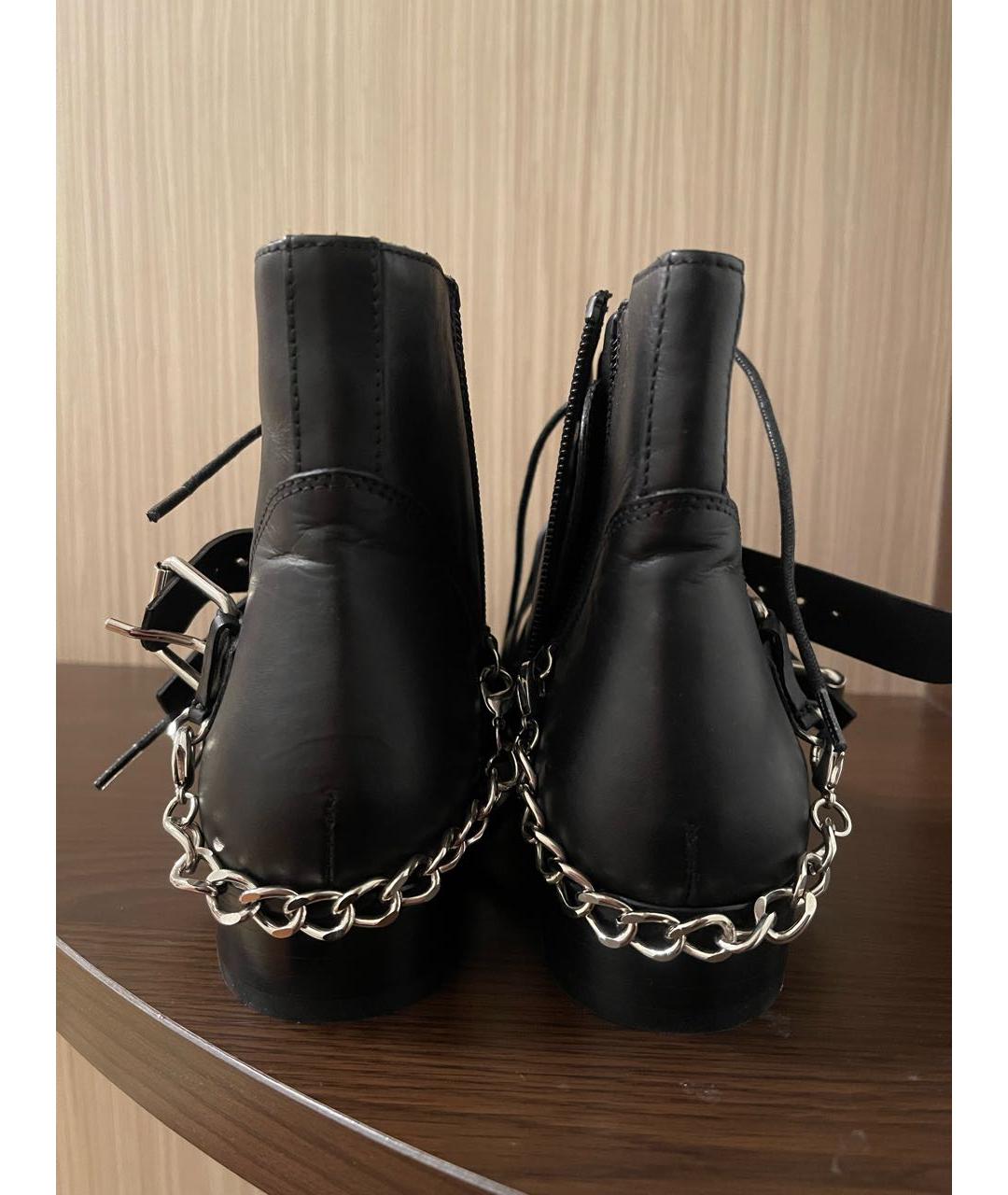 TABITHA SIMMONS Черные кожаные туфли, фото 4