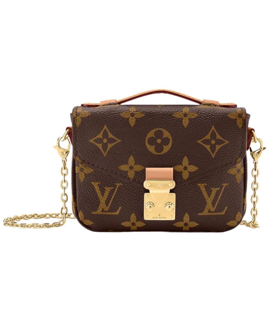 LOUIS VUITTON Кожаная сумка через плечо, фото 1