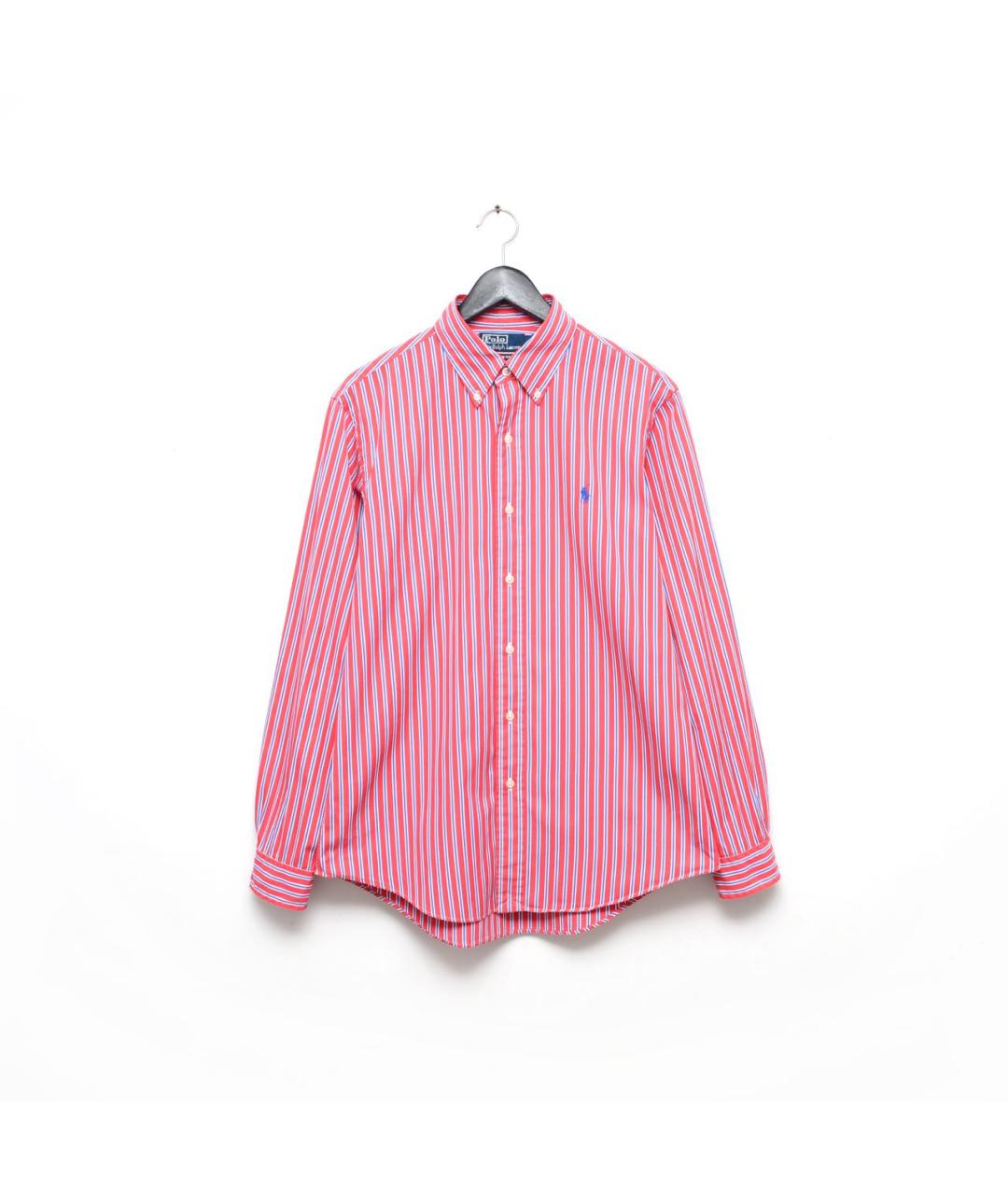 POLO RALPH LAUREN Розовая хлопковая кэжуал рубашка, фото 8