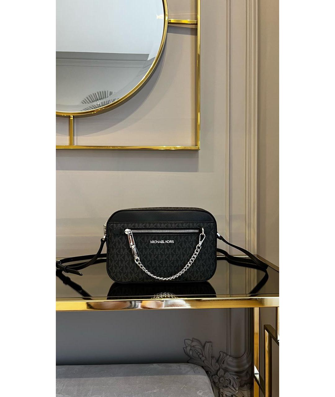 MICHAEL KORS Черная сумка через плечо, фото 2