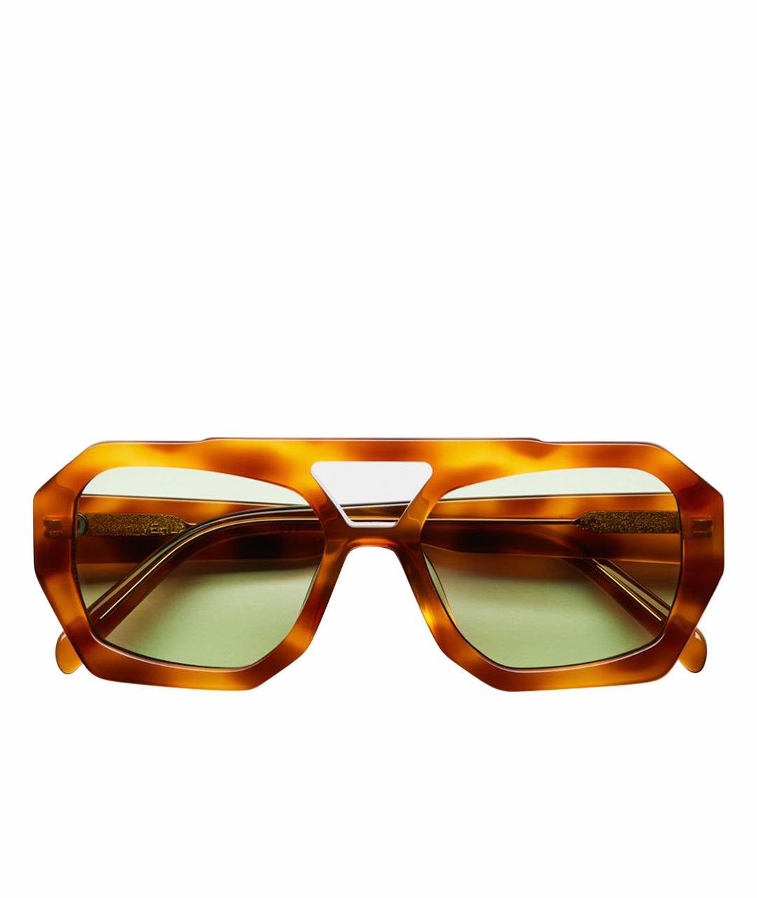 Vehla Коричневые пластиковые солнцезащитные очки, фото 1