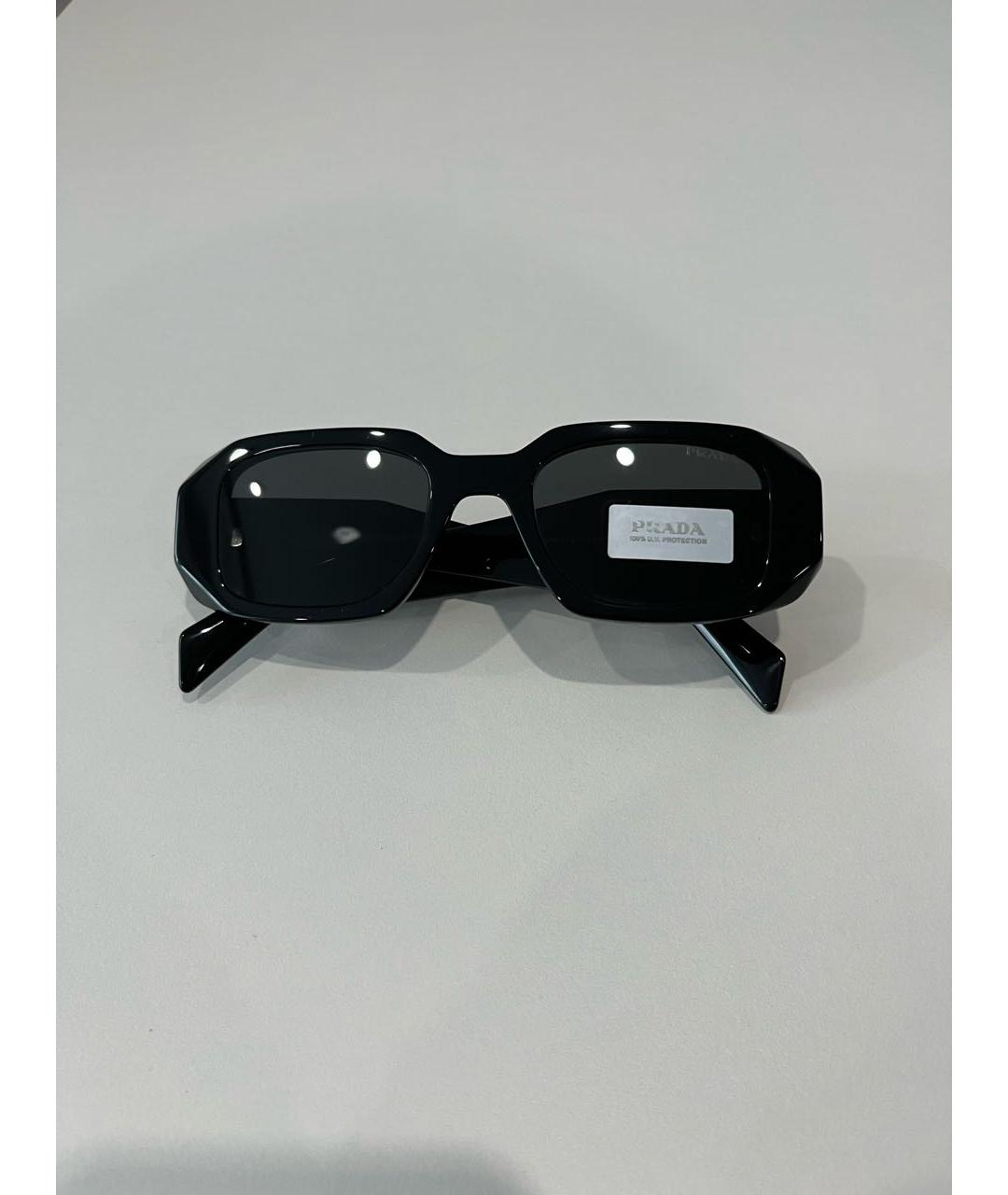 PRADA Черные солнцезащитные очки, фото 9
