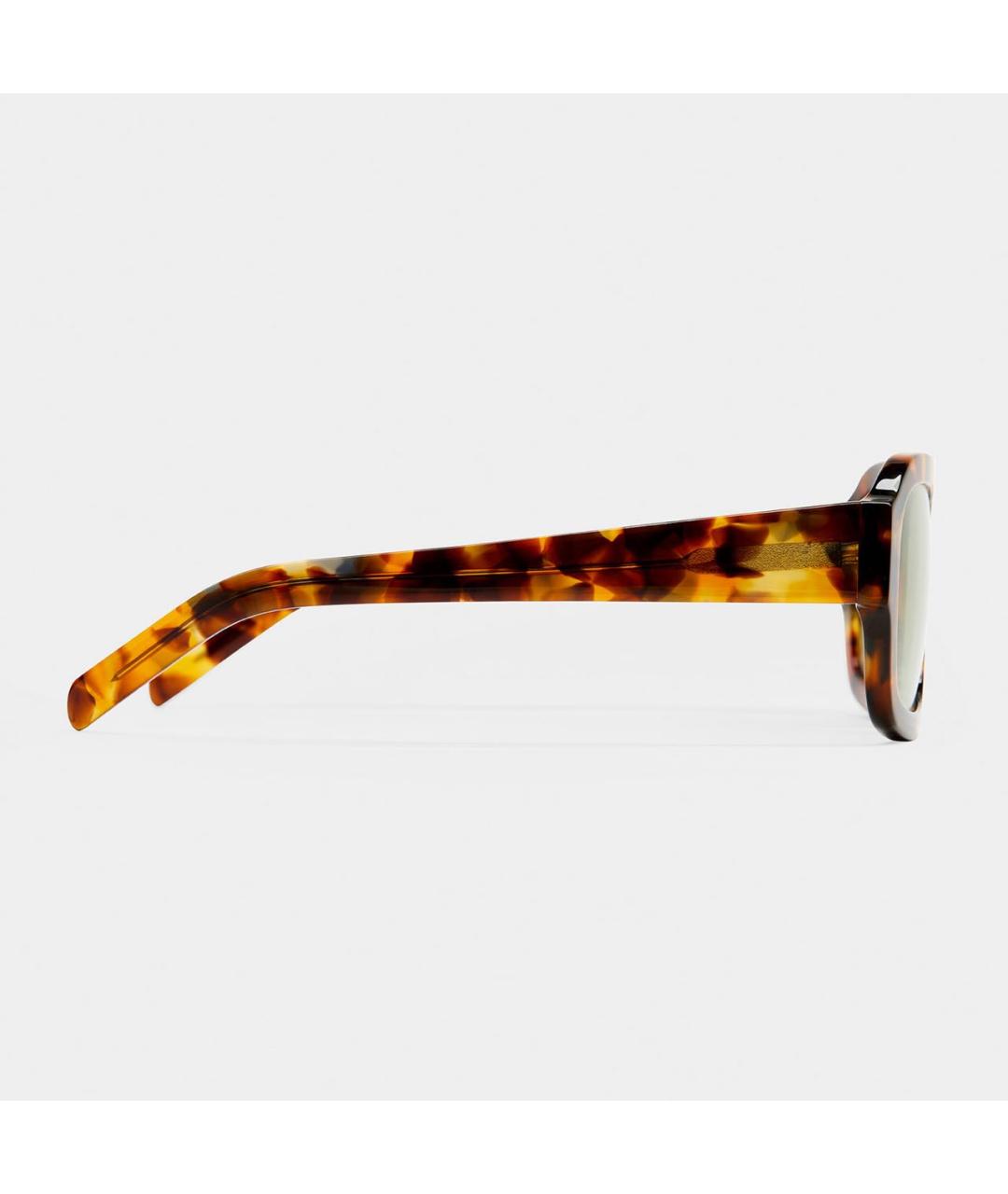 Vehla Коричневые пластиковые солнцезащитные очки, фото 2