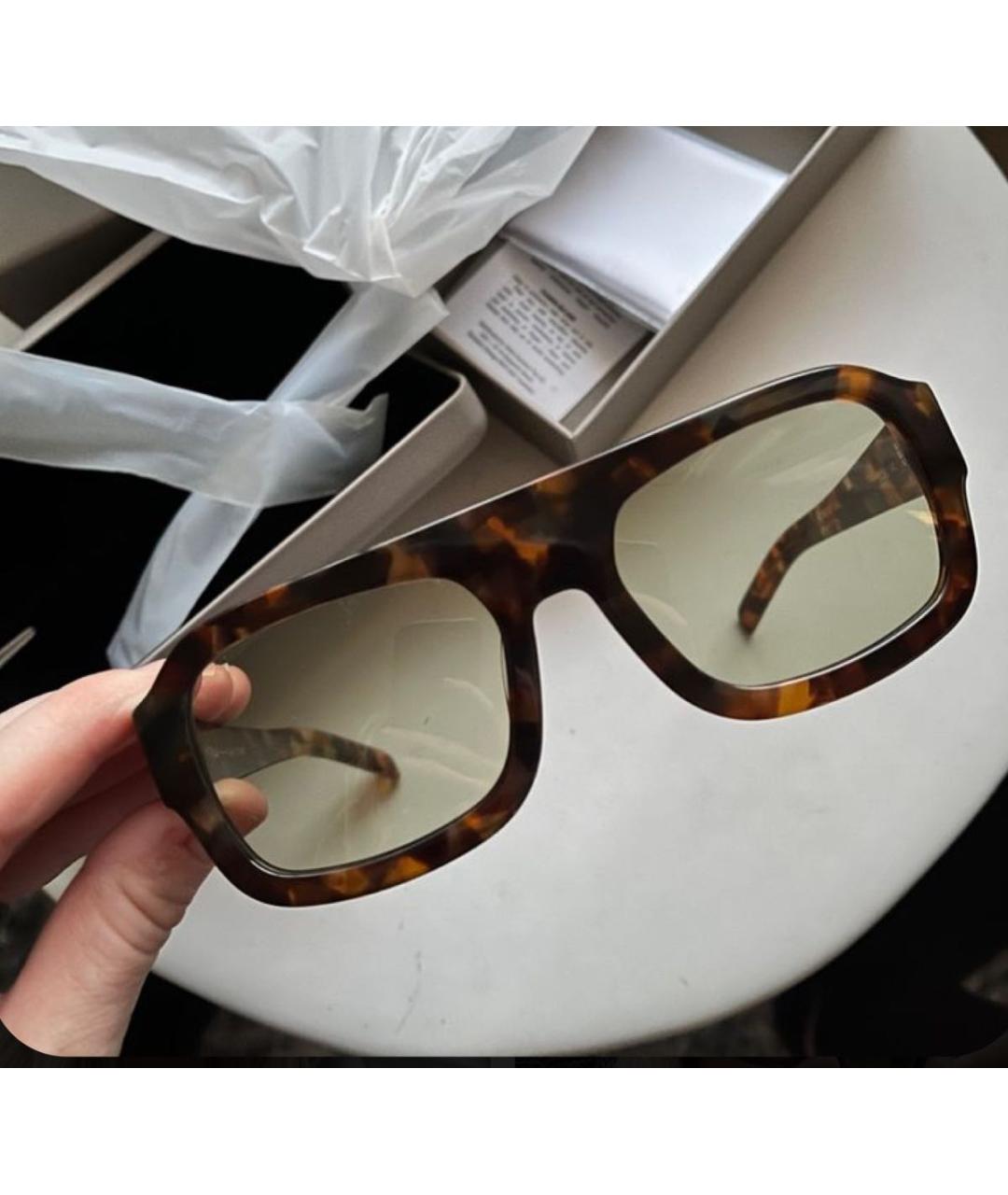 Vehla Коричневые пластиковые солнцезащитные очки, фото 3