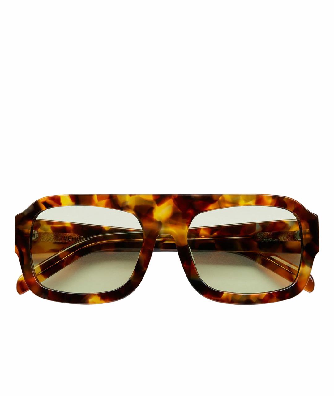 Vehla Коричневые пластиковые солнцезащитные очки, фото 1