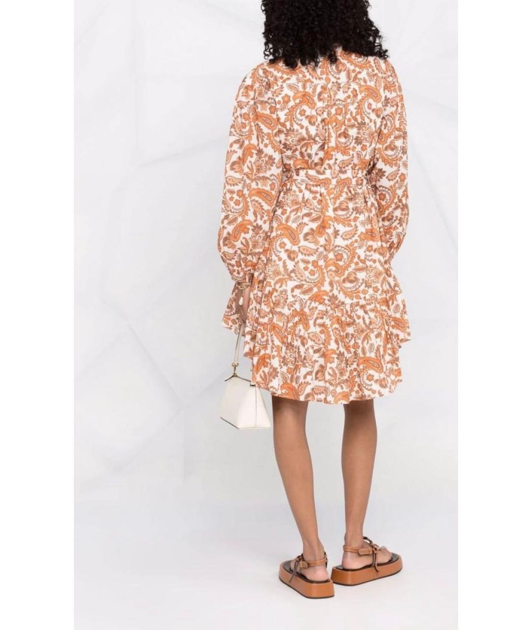 MAJE Мульти хлопковое повседневное платье, фото 8