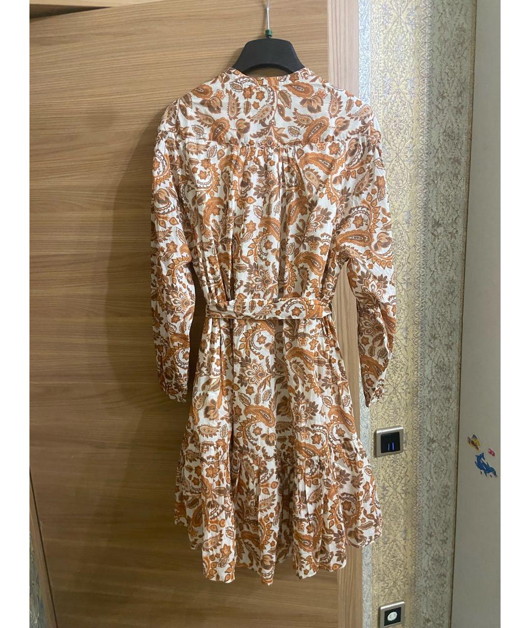 MAJE Мульти хлопковое повседневное платье, фото 3