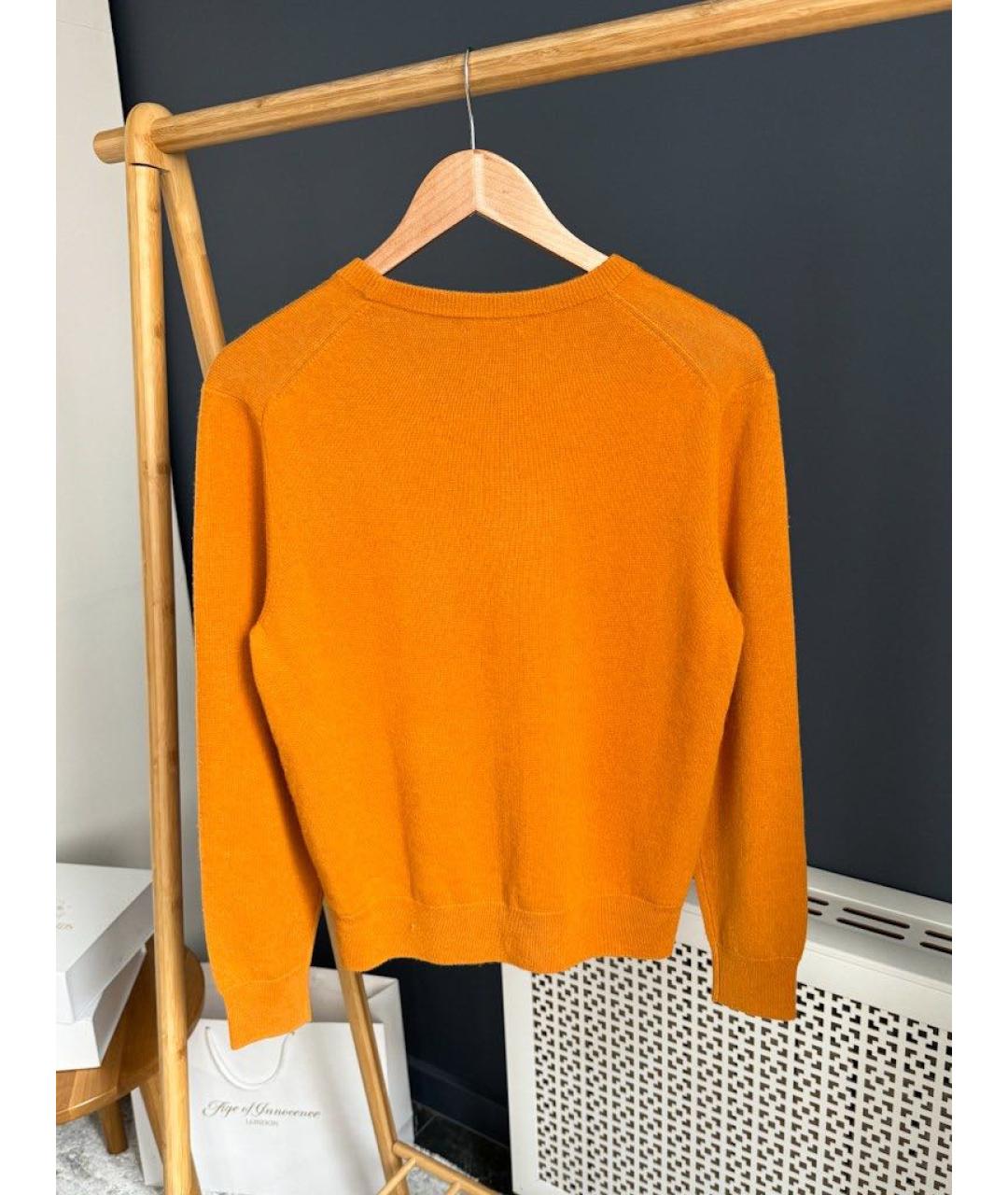 12 STOREEZ Оранжевый шерстяной джемпер / свитер, фото 2