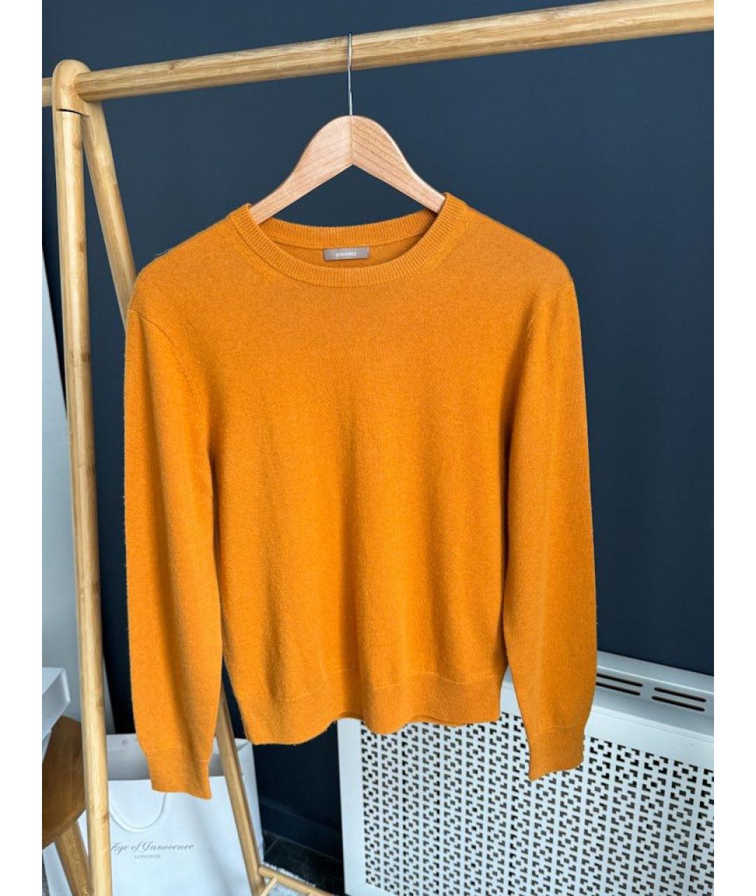 12 STOREEZ Оранжевый шерстяной джемпер / свитер, фото 5