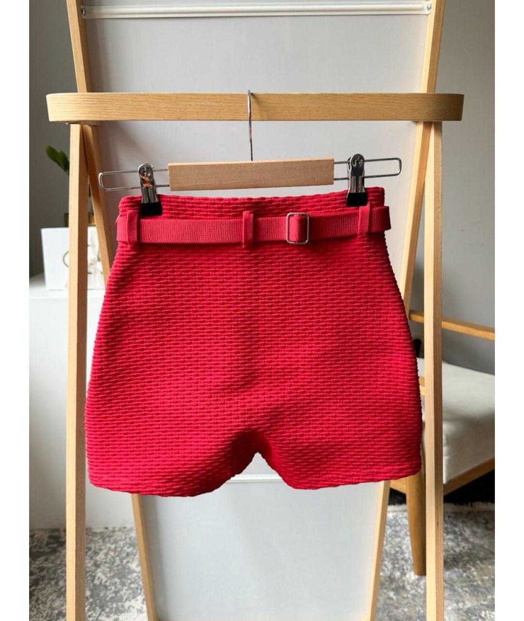 PRADA Красная юбка-шорты, фото 2