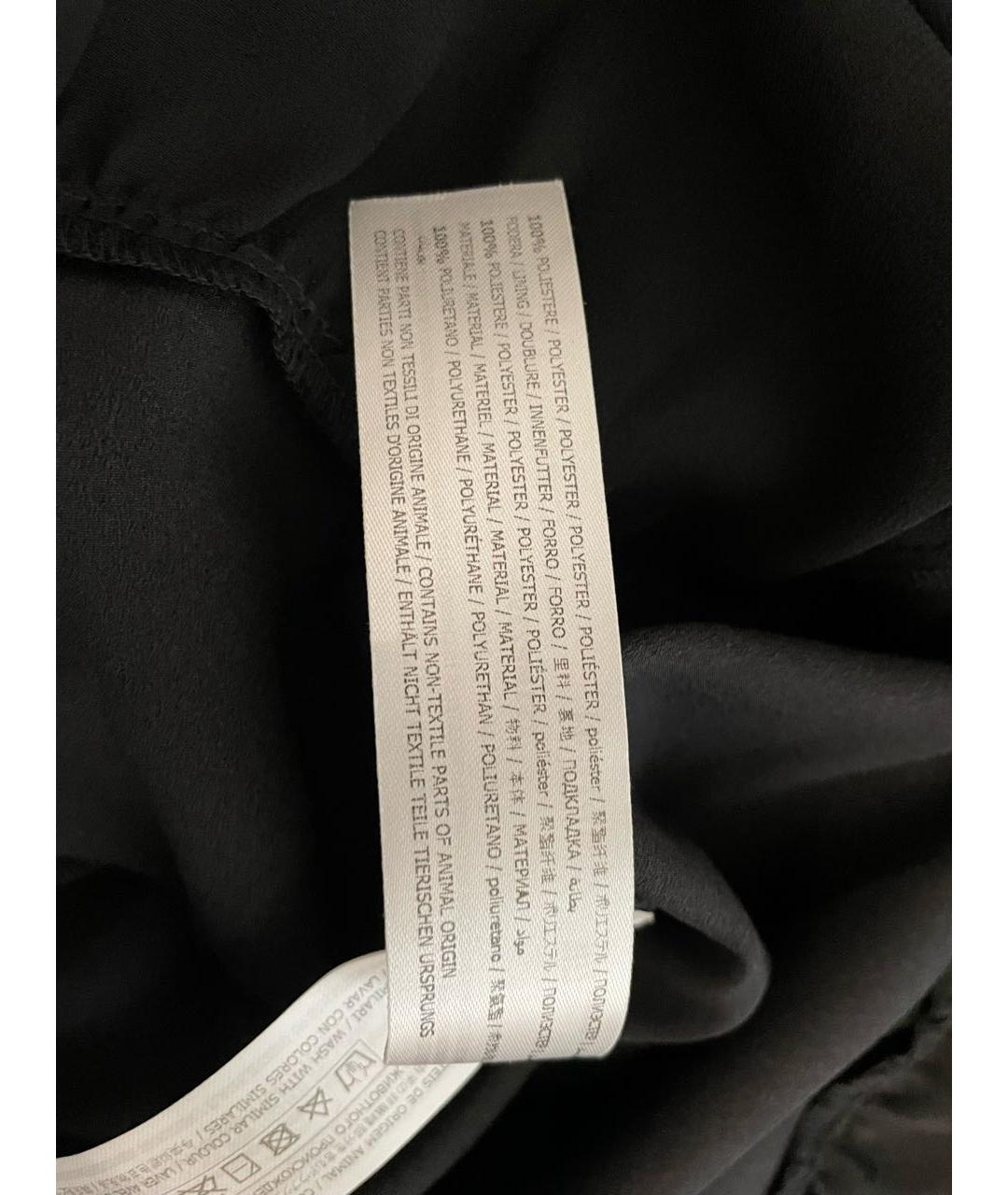 TWIN-SET Черная полиэстеровая блузы, фото 8