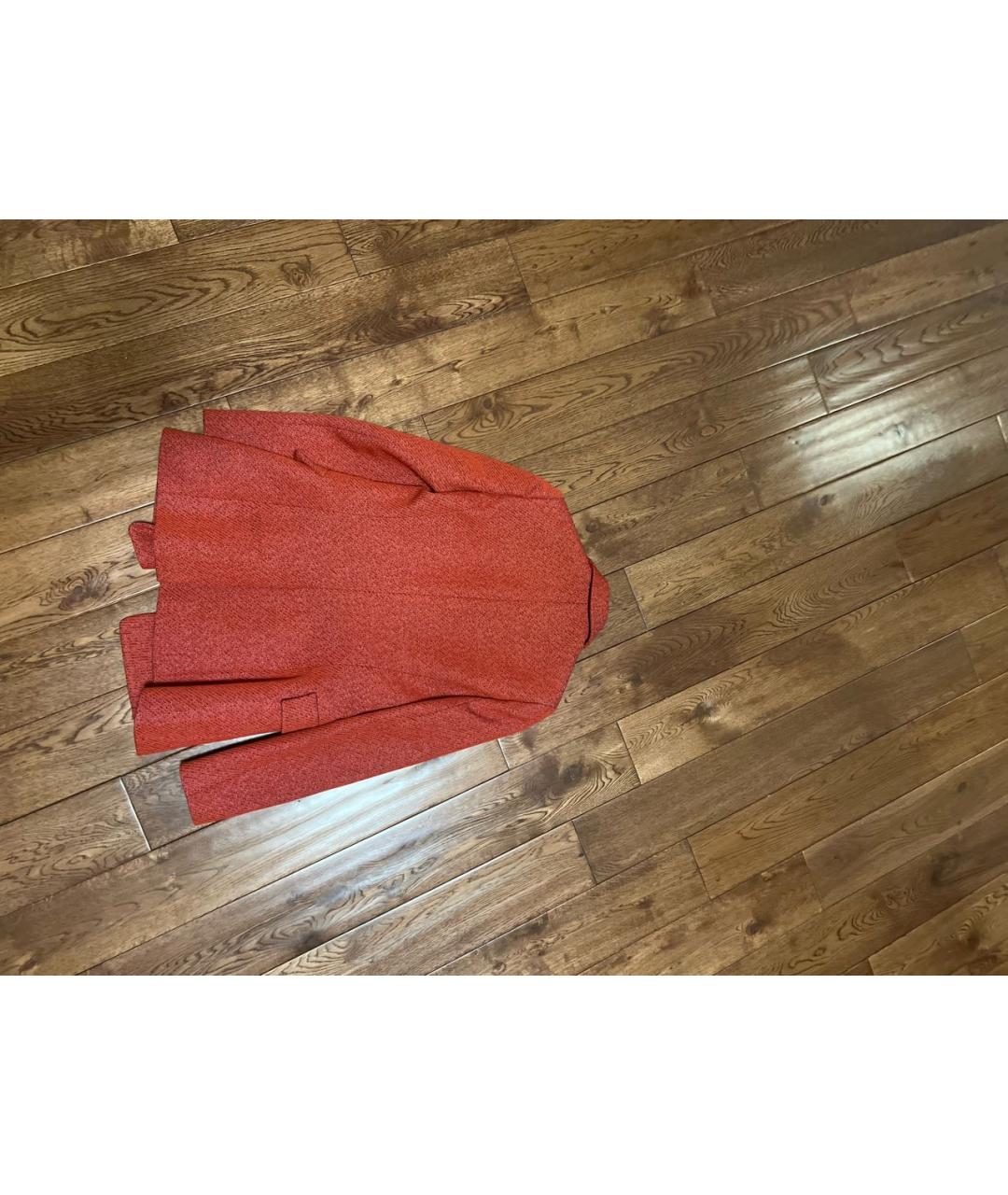 CHRISTIAN DIOR PRE-OWNED Бордовый шерстяной жакет/пиджак, фото 2