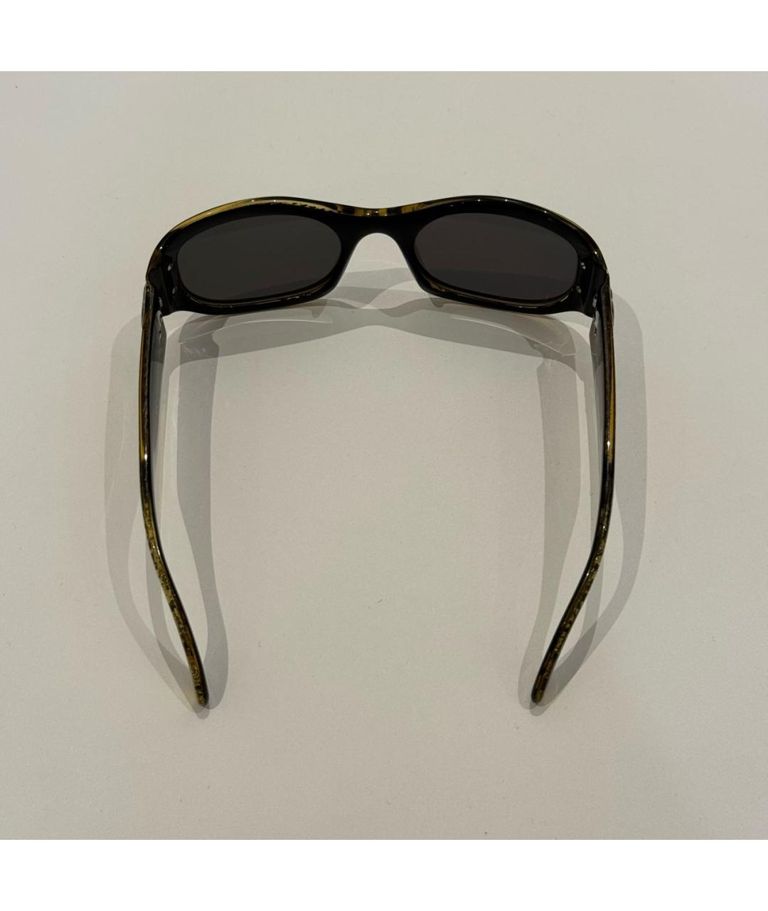 CHRISTIAN DIOR PRE-OWNED Золотые пластиковые солнцезащитные очки, фото 6