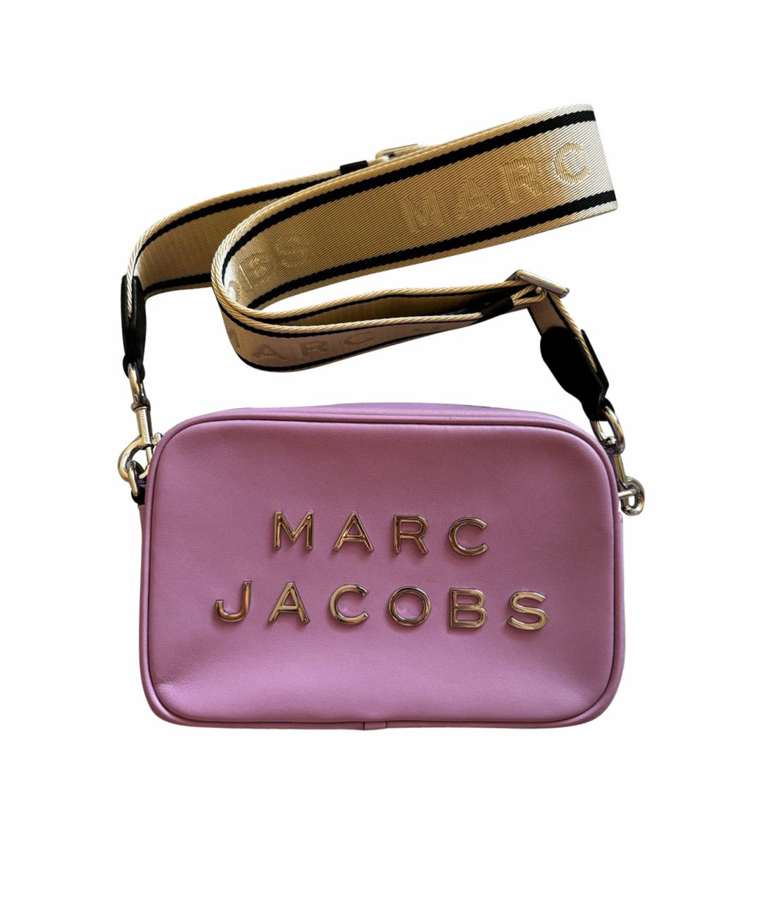MARC JACOBS Фиолетовая кожаная сумка через плечо, фото 1
