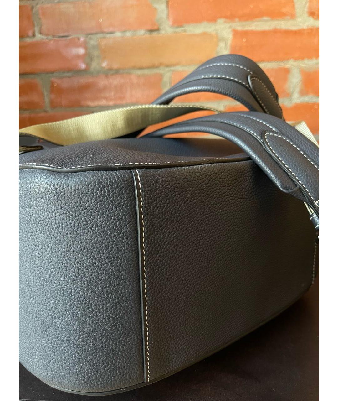 CHRISTIAN DIOR PRE-OWNED Черный кожаный рюкзак, фото 7