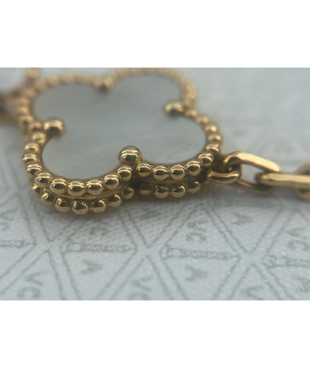 VAN CLEEF & ARPELS Золотой браслет из желтого золота, фото 5