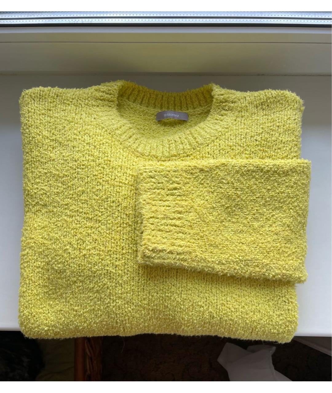 12 STOREEZ Зеленый хлопковый джемпер / свитер, фото 7