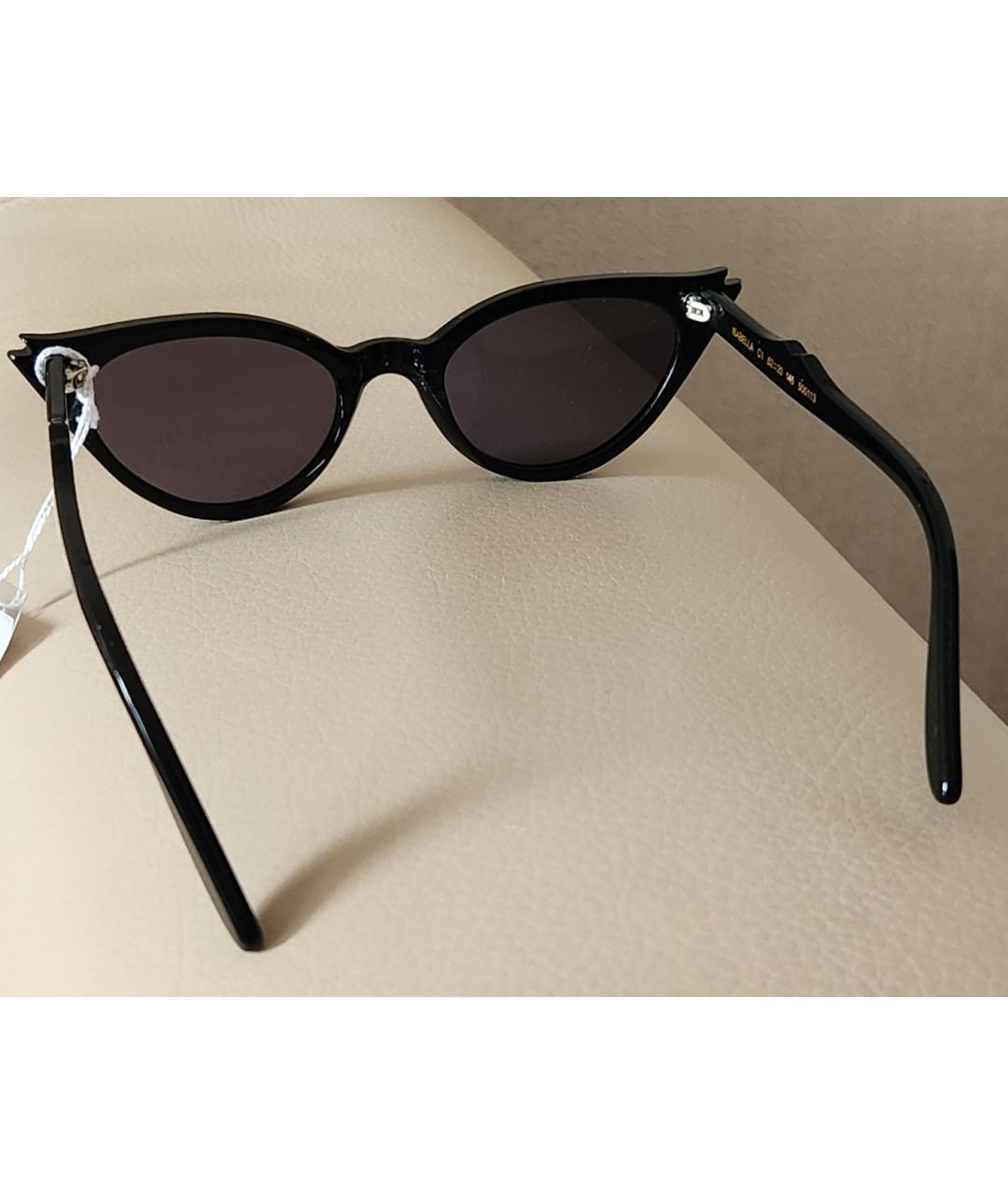 ILLESTEVA Черные пластиковые солнцезащитные очки, фото 2