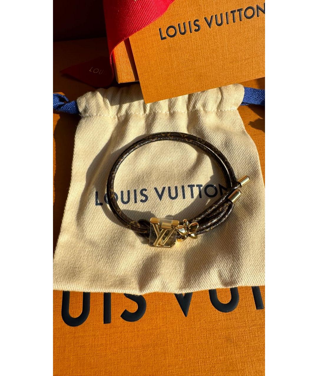 LOUIS VUITTON PRE-OWNED Кожаный браслет, фото 4