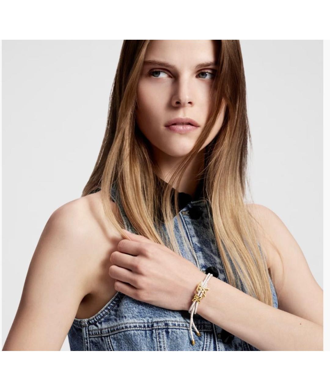 LOUIS VUITTON Бежевый браслет, фото 2