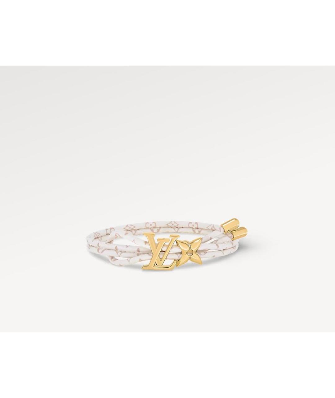 LOUIS VUITTON Бежевый браслет, фото 7