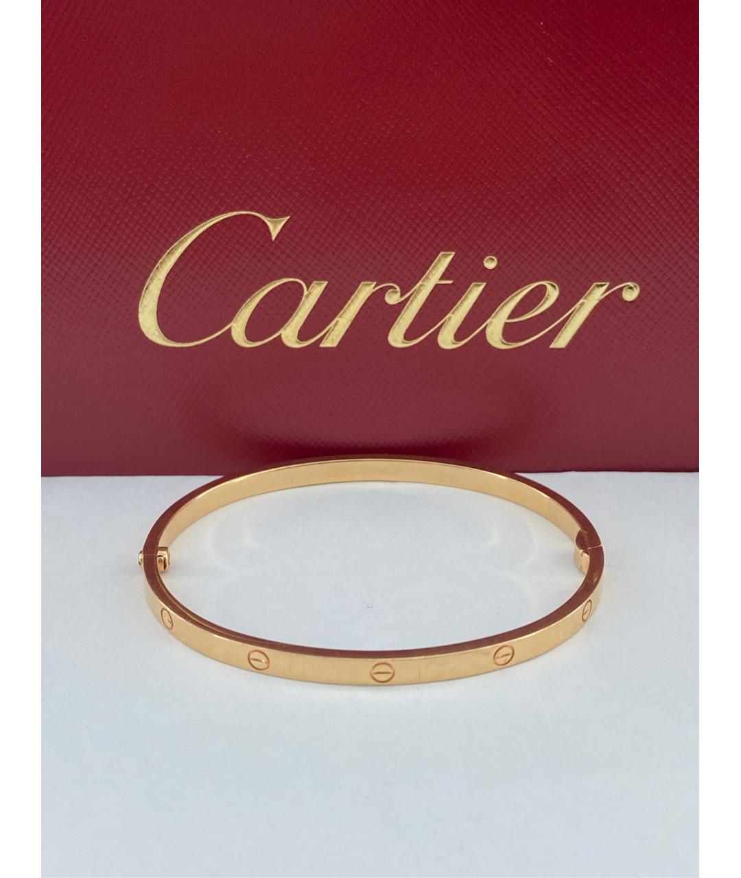 CARTIER Золотой браслет из розового золота, фото 3