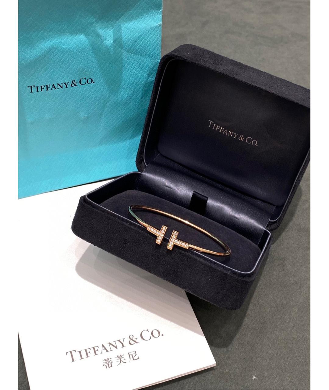TIFFANY&CO Золотой браслет из розового золота, фото 6