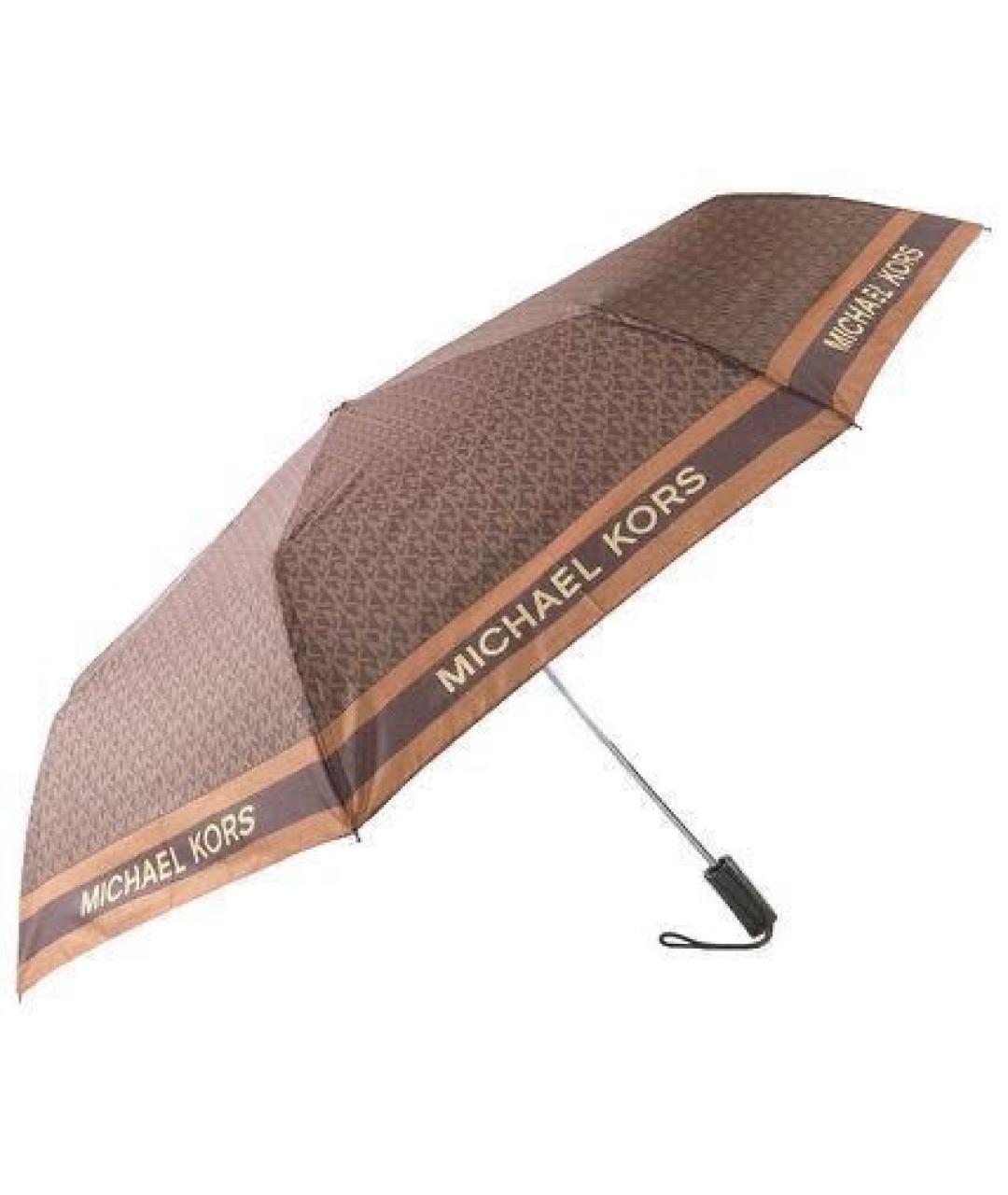 MICHAEL KORS Коричневый зонт, фото 2