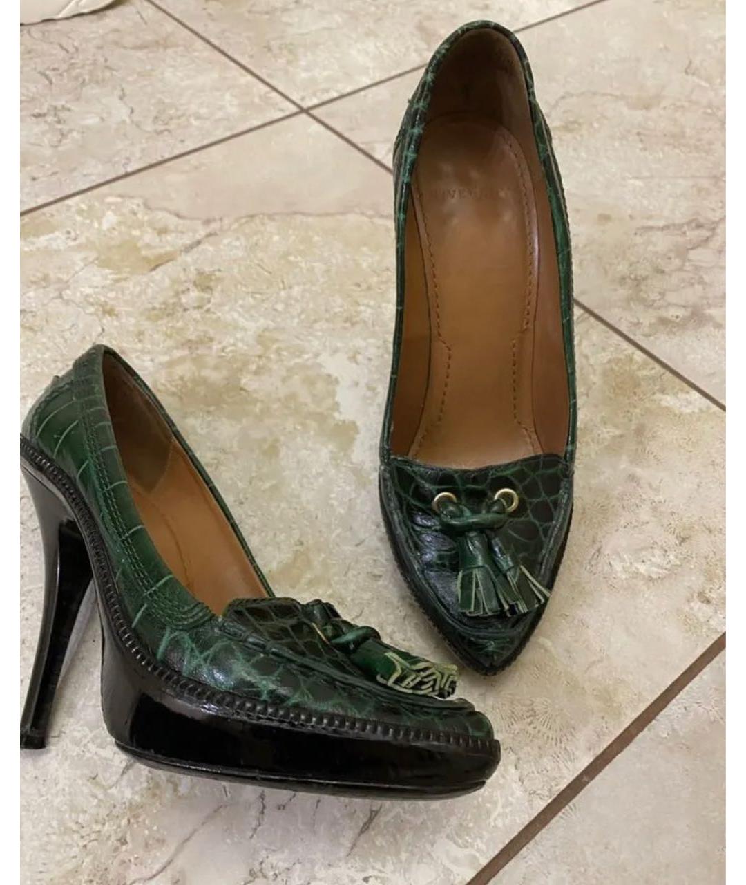 GIVENCHY Зеленые туфли, фото 3
