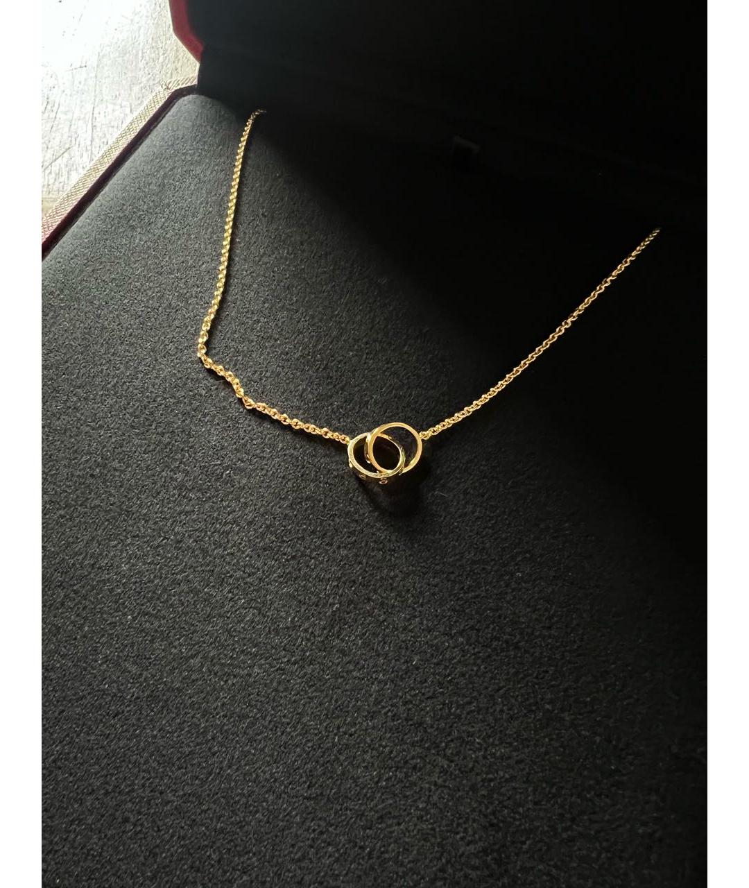 CARTIER Желтое колье из желтого золота, фото 3