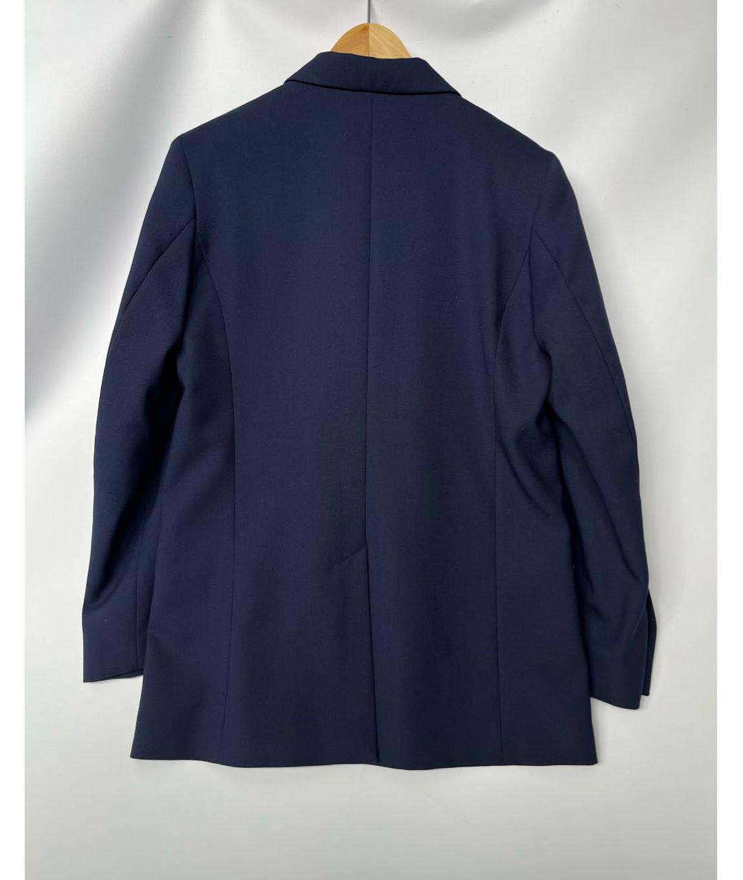 ARKET Темно-синий шерстяной жакет/пиджак, фото 2