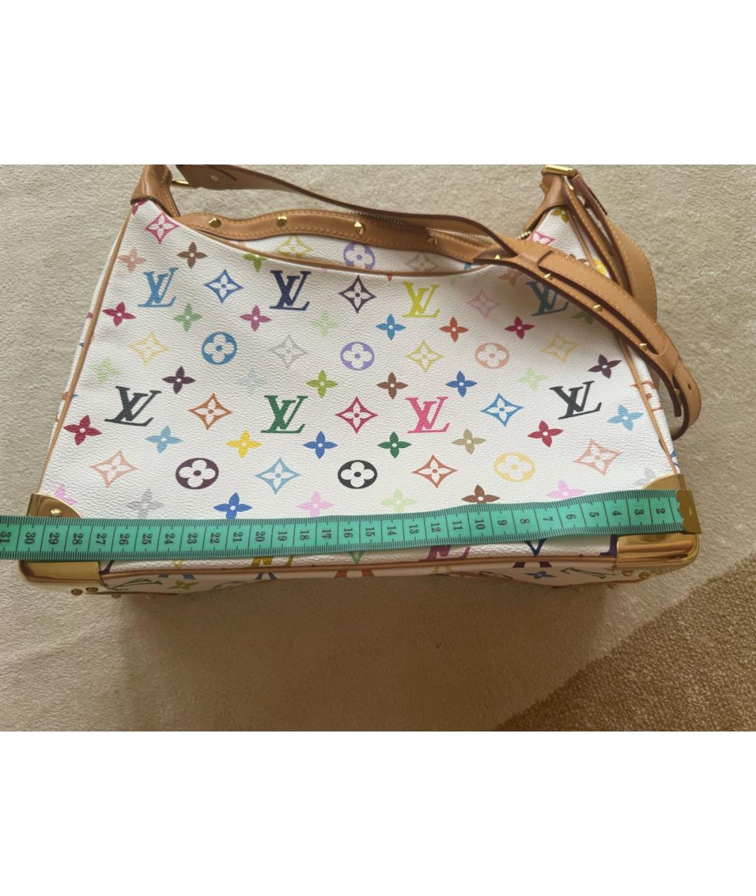 LOUIS VUITTON PRE-OWNED Белая сумка тоут, фото 8