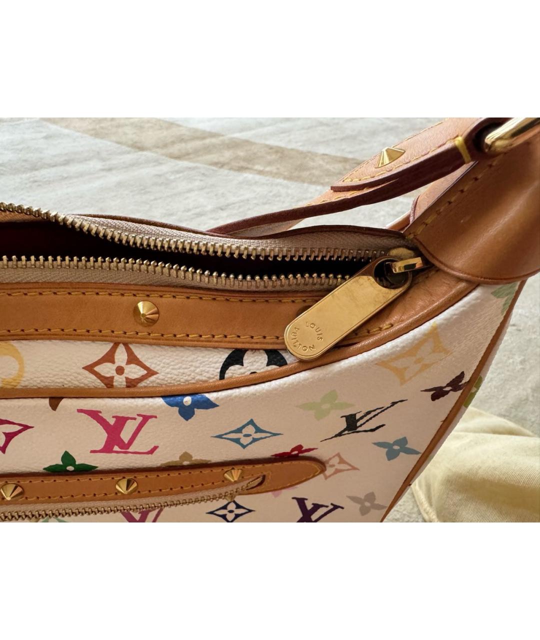 LOUIS VUITTON PRE-OWNED Белая сумка тоут, фото 5