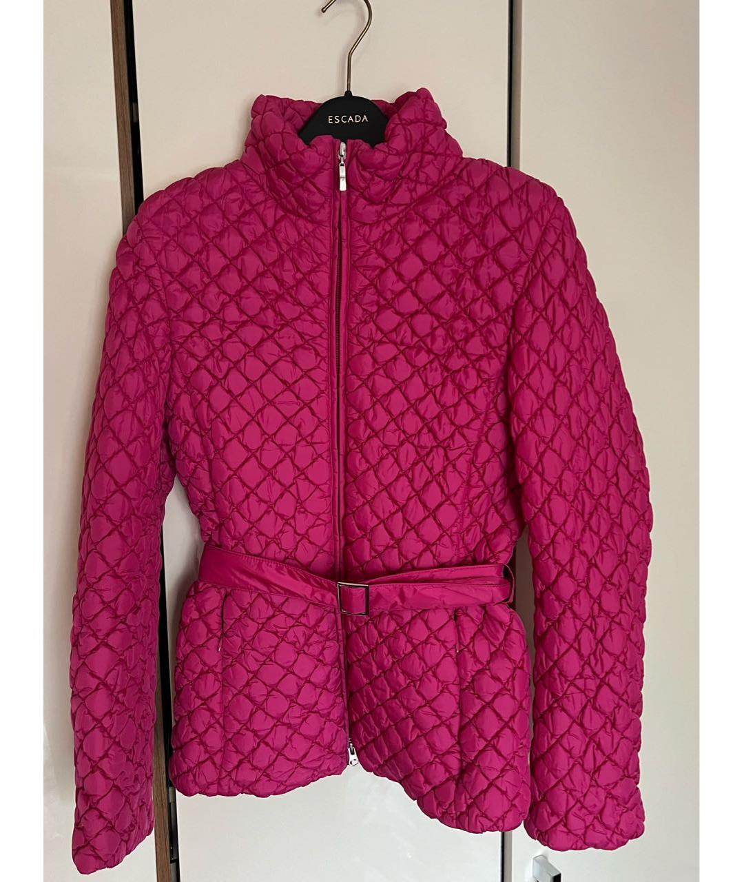 ESCADA Розовая полиамидовая куртка, фото 5