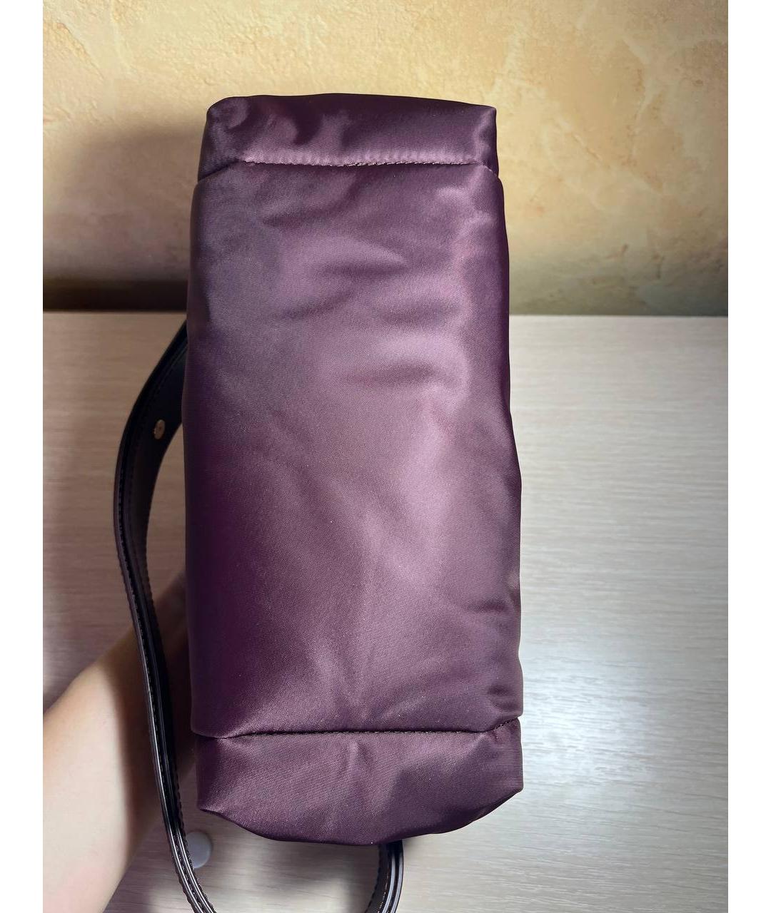 GANNI Фиолетовая сумка через плечо, фото 5