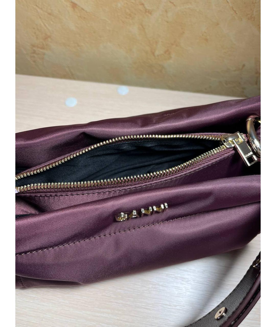 GANNI Фиолетовая сумка через плечо, фото 4