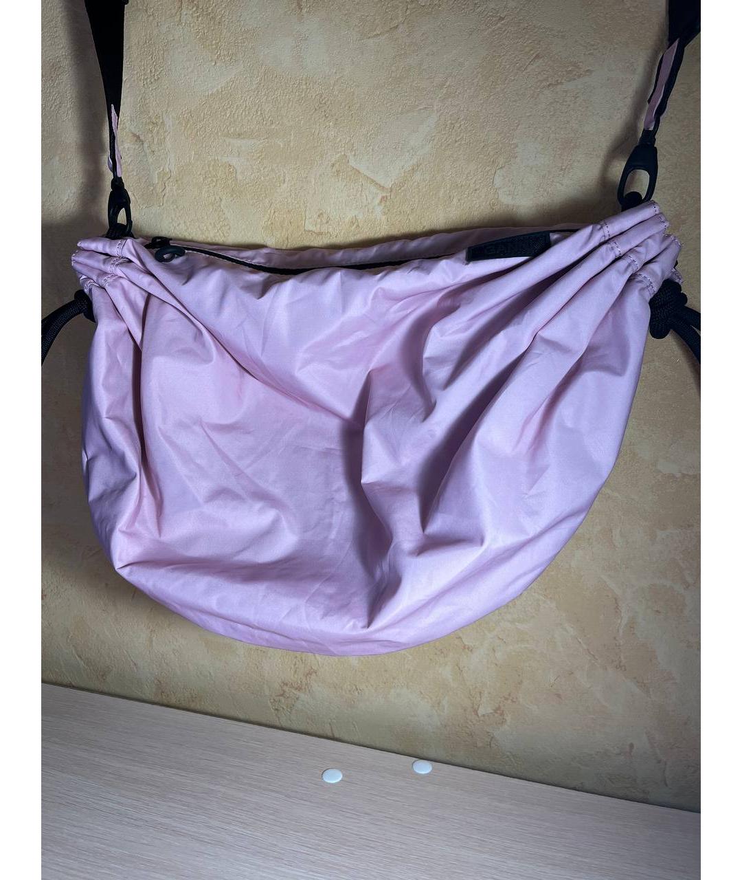 GANNI Розовая сумка через плечо, фото 4