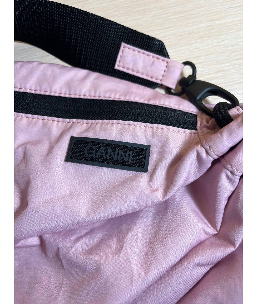 GANNI Розовая сумка через плечо, фото 2