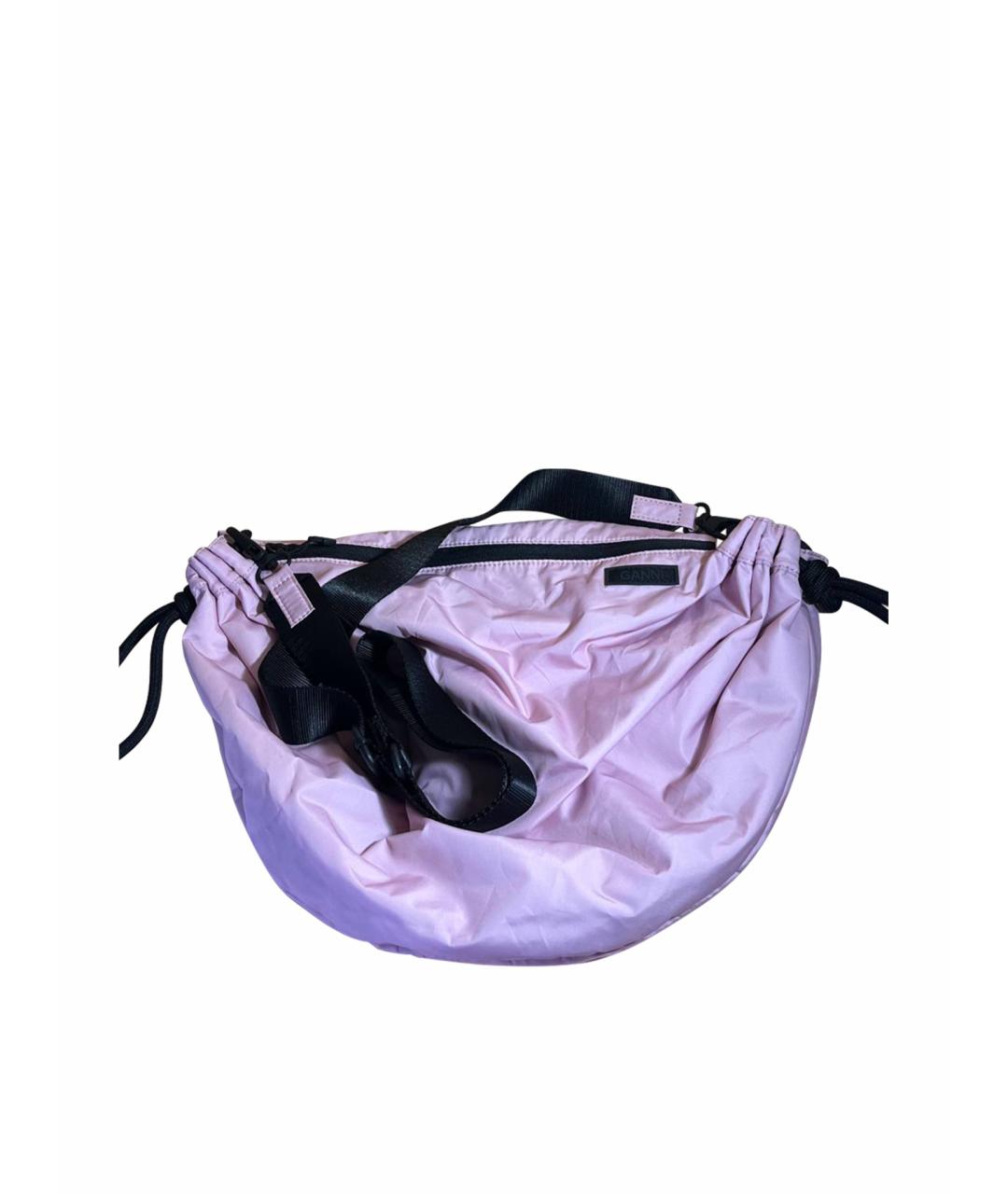 GANNI Розовая сумка через плечо, фото 1