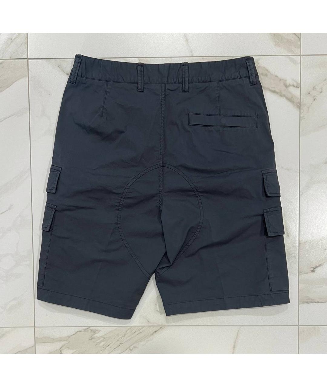 STONE ISLAND Серые шорты, фото 4