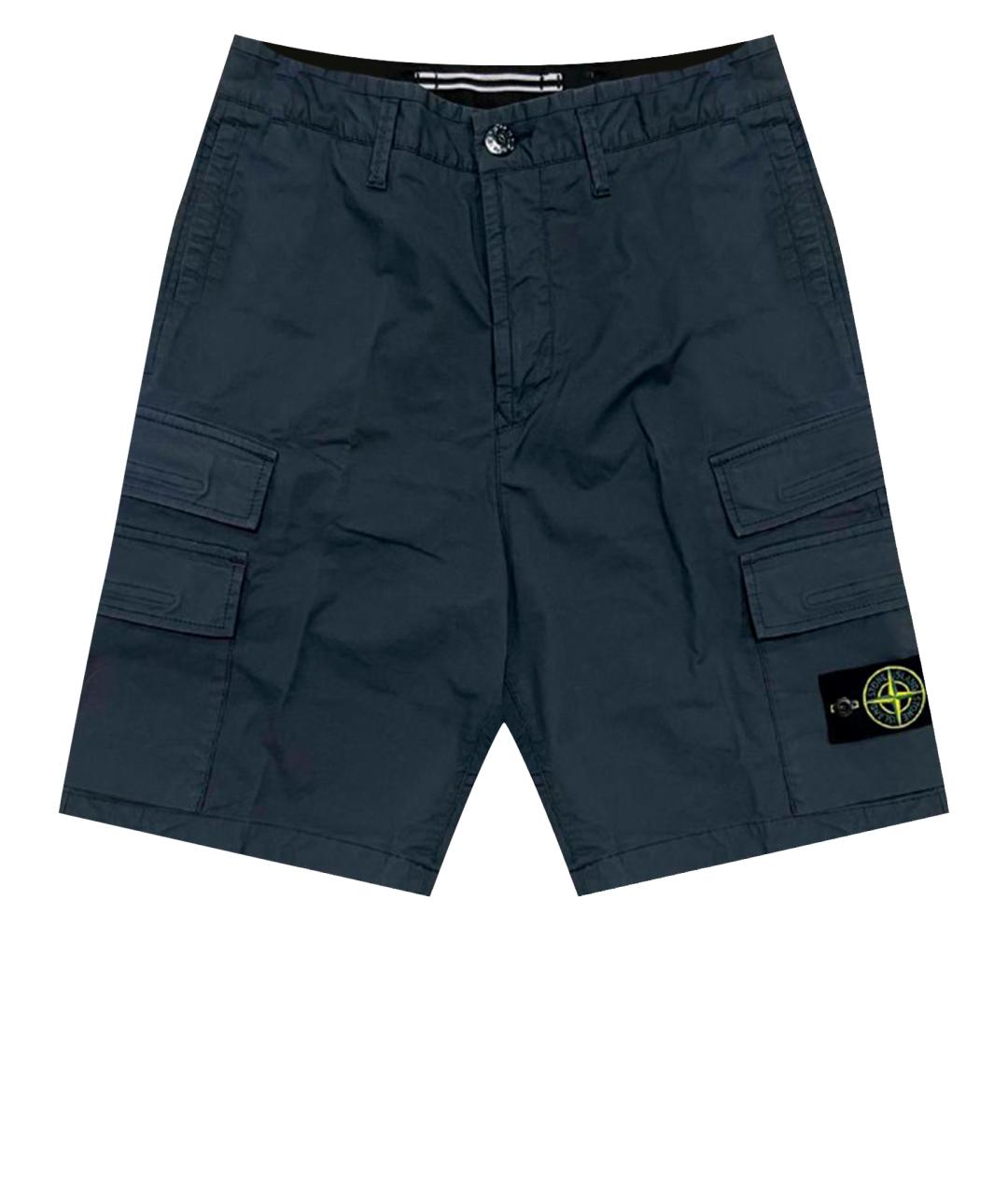 STONE ISLAND Серые шорты, фото 1