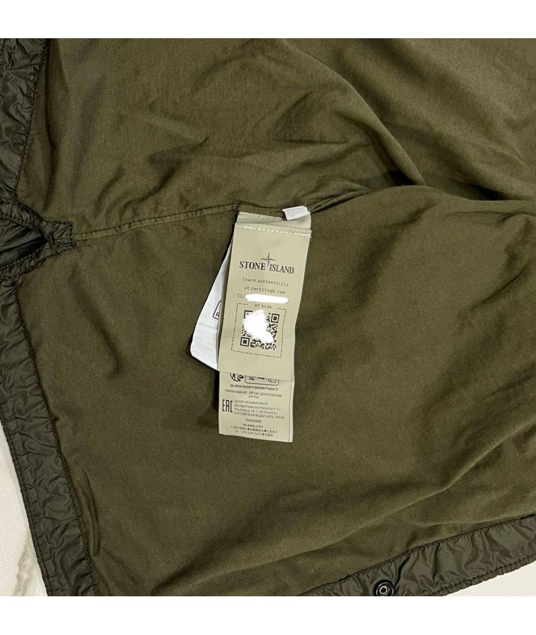 STONE ISLAND Зеленая куртка, фото 5