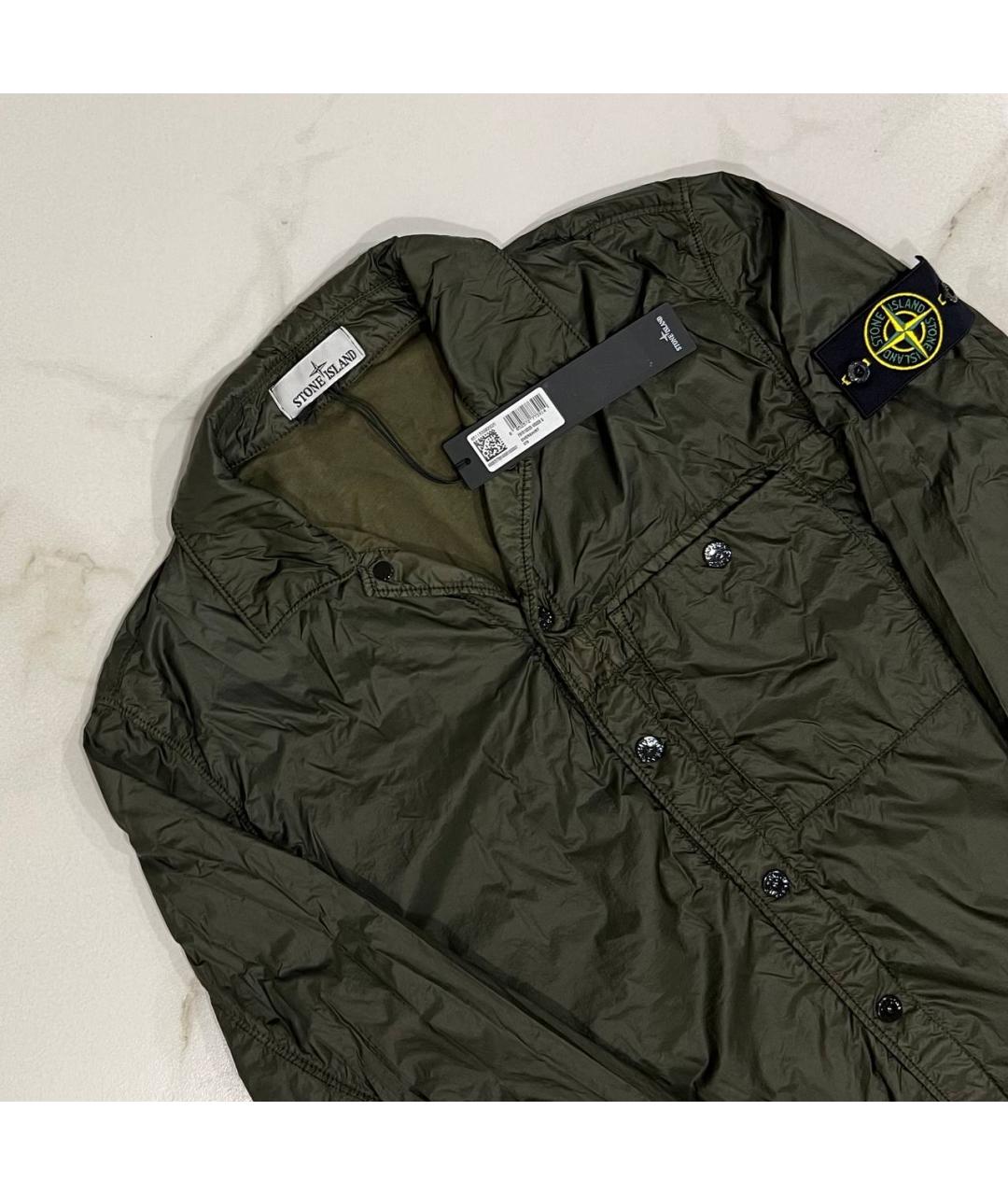 STONE ISLAND Зеленая куртка, фото 2